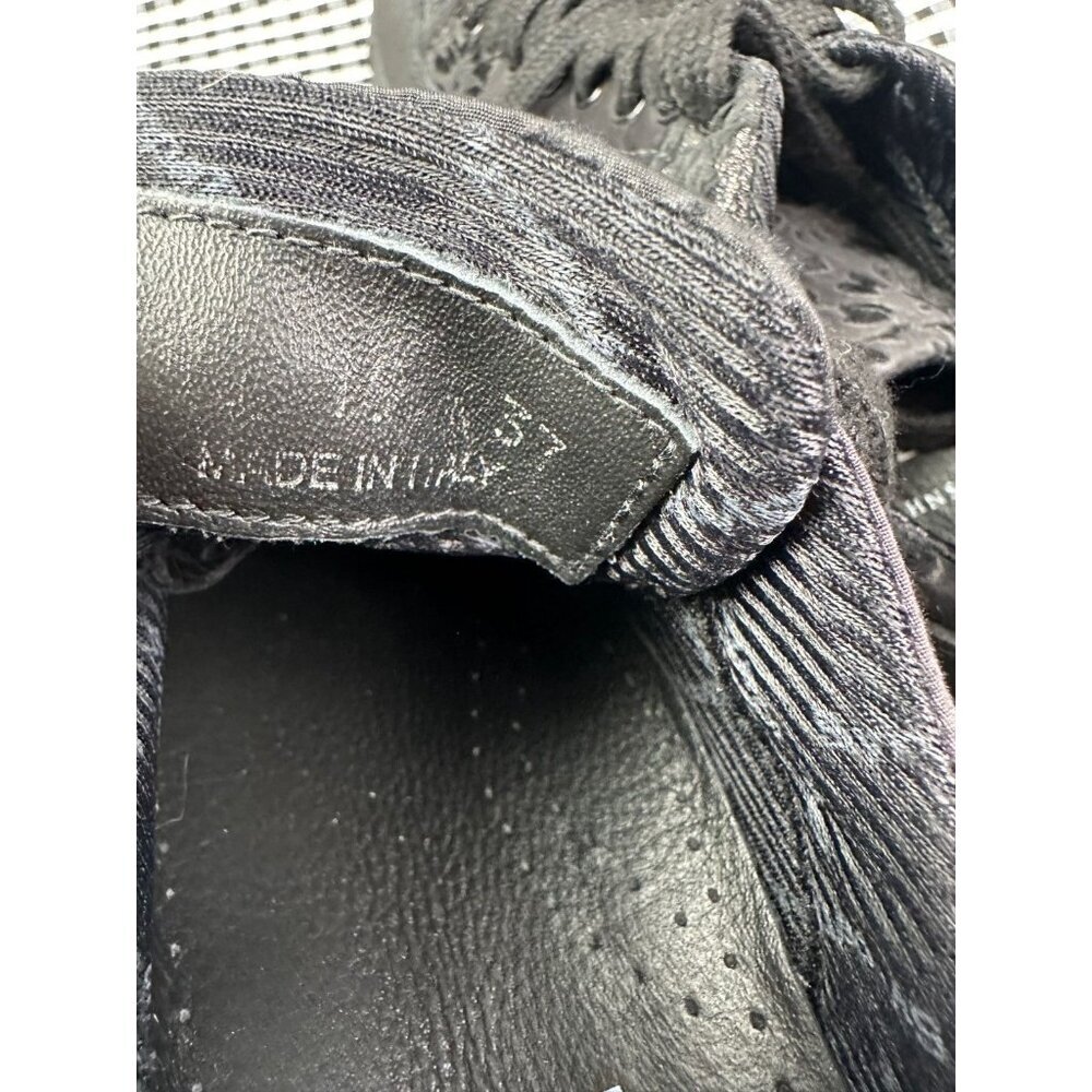 Diemme x Cecilie Bahnsen Black Floral Hiking Sneakers Vibram Sole Made in Italy - Picture 6 of 6
